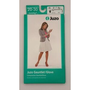 Juzo Soft Seamless Left Hand Compression Gauntlet Beige Large 20-30 mmHg